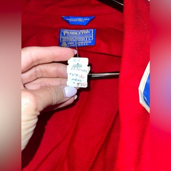 VINTAGE PENDLETON Woolen Mills 100% Virgin Wool Robe size Large NWT - Picture 5 of 13